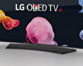 LG 55'' OLED TV  C6 OLED55С6V 3d model