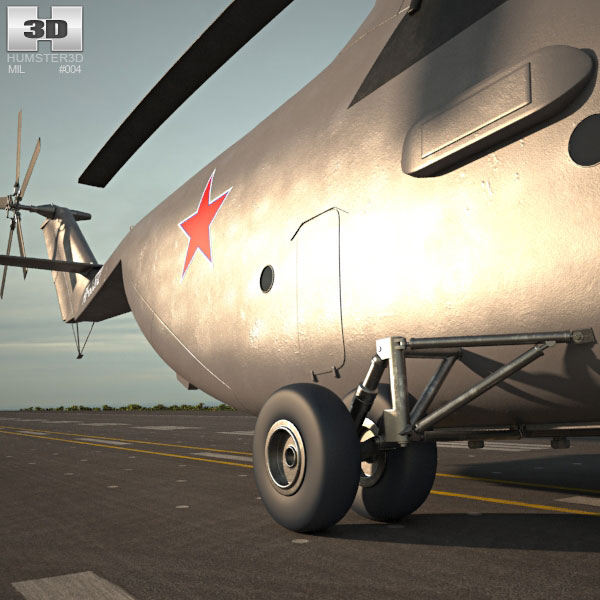 Mil Mi-26 3D model - Aircraft on Hum3D