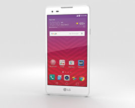 LG Tribute HD White 3D model
