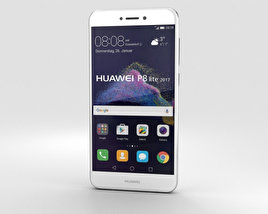 Huawei P8 Lite (2017) Bianco Modello 3D