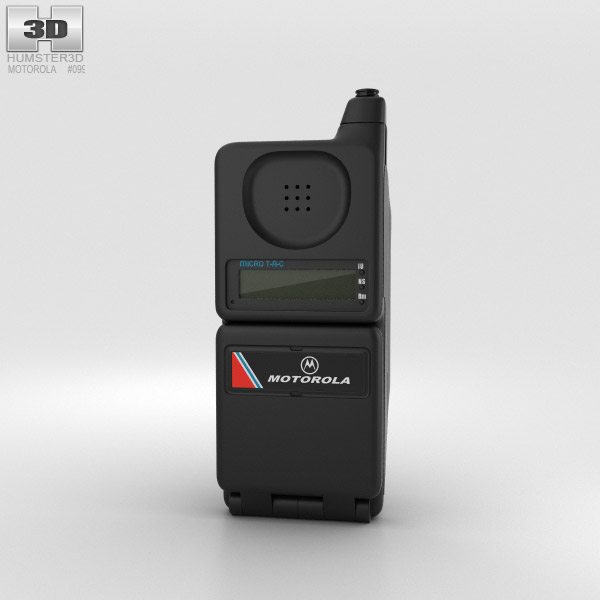 Motorola MicroTAC 9800X 3D 모델 