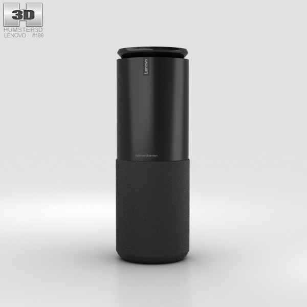 Lenovo Smart Assistant Matte Black 3D model