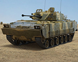 K21 бойова машина піхоти 3D модель