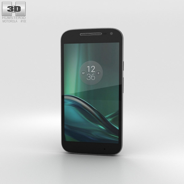 Motorola Moto G4 Play Black 3D model