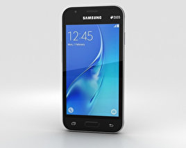 Samsung Galaxy J1 Nxt 黒 3Dモデル