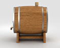Barrel Beer 3d model