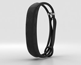 Jawbone UP2 Black Diamond Lightweight Thin Straps 3D model