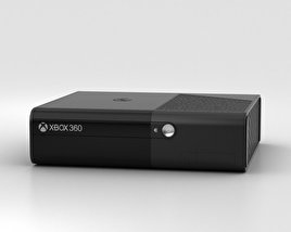 Microsoft Xbox 360 E 3D 모델 