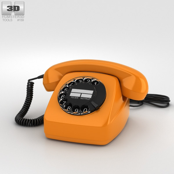전화기 FeTAp 611 3D 모델 