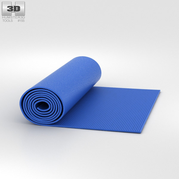 Tapis de yoga Modèle 3D