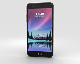 LG K4 (2017) 黒 3Dモデル