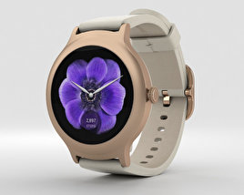 LG Watch Style Rose Gold 3Dモデル