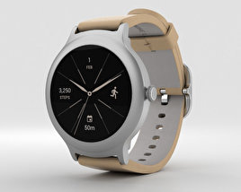 LG Watch Style Silver Modelo 3D