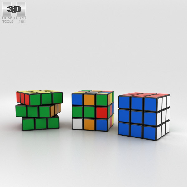 Rubik's Cube 3D model