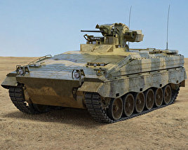 Marder Schützenpanzer 3D-Modell
