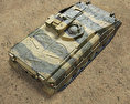 Marder IFV 3d model top view