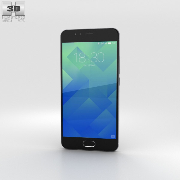 Meizu M5s Stay Gray Modelo 3D