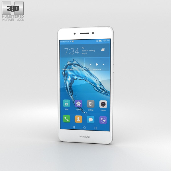 Huawei Enjoy 6s Silver 3D model