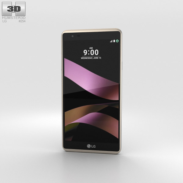LG X Style Gold 3D model