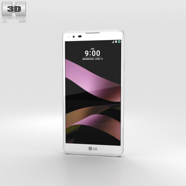 LG X Style White 3D model