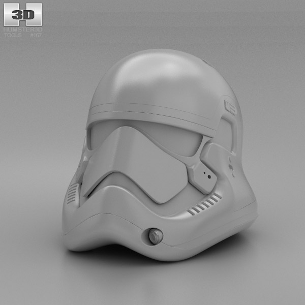 3d model stormtrooper helmet