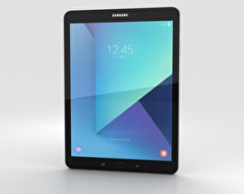 Samsung Galaxy Tab S3 9.7-inch 白い 3Dモデル