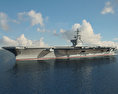 Nimitz-class aircraft carrier 3d model