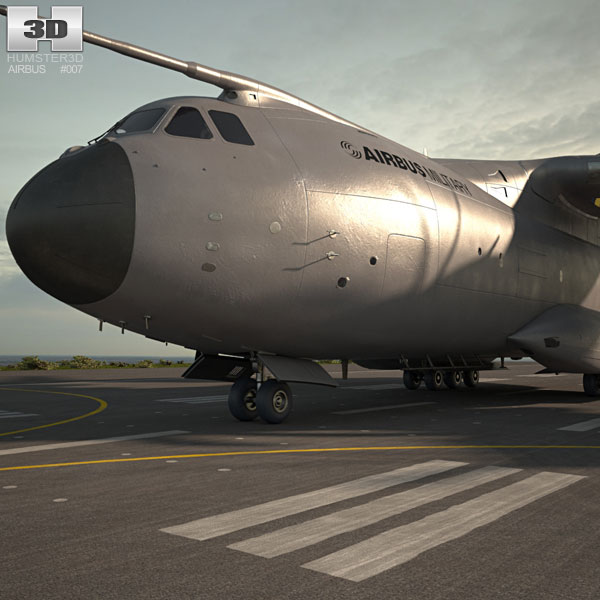 Airbus A400M Atlas 3D model