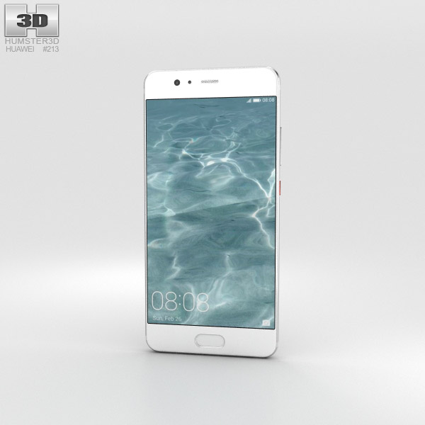 Huawei P10 Mystic Silver Modelo 3d