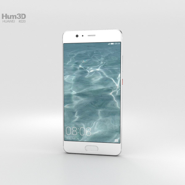 Huawei P10 Plus Mystic Silver Modelo 3d