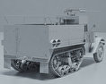 M3 Half-track 3Dモデル