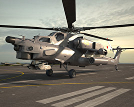 Mil Mi-28 3D model