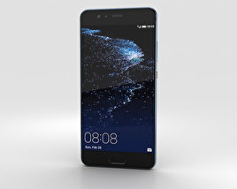 Huawei P10 Plus Dazzling Blue Modello 3D