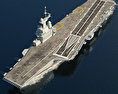 Charles de Gaulle aircraft carrier 3d model