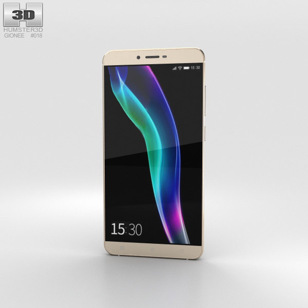 Gionee S6 Gold 3D model