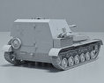 SU-76 Modello 3D