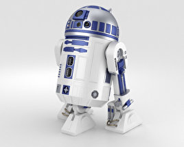 R2D2 Modelo 3d