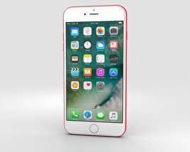 Apple iPhone 7 Plus Red Modèle 3D