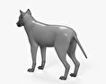 Wolf 3D-Modell