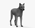 オオカミ 3Dモデル