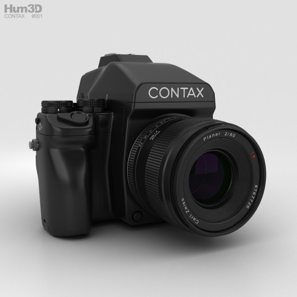 Contax 645 3D-Modell