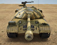 IS-3 3d model front view