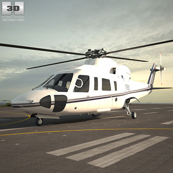 Sikorsky S-76 3D модель