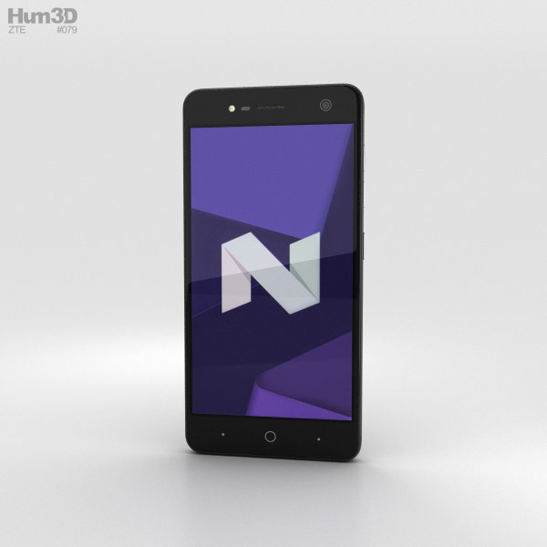 ZTE Blade V8 Mini Gray 3D model
