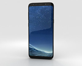 Samsung Galaxy S8 Plus Midnight Black Modelo 3d