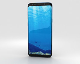 Samsung Galaxy S8 Coral Blue 3D model