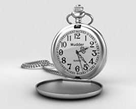 Кишеньковий годинник 3D модель