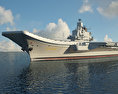 Amiral Kouznetsov Porte-avions Modèle 3d