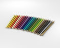 Colored Pencils 3d model