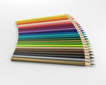 Colored Pencils 3d model